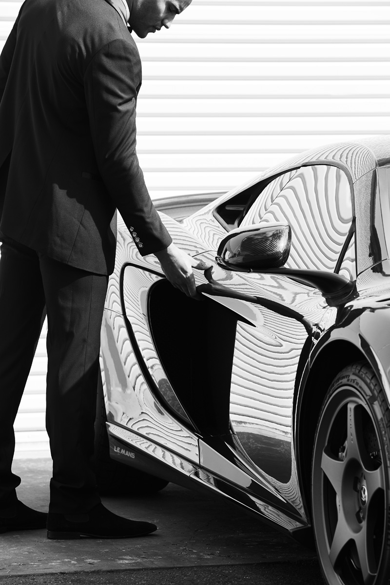 Mclaren 650s Le Mans Door Detail