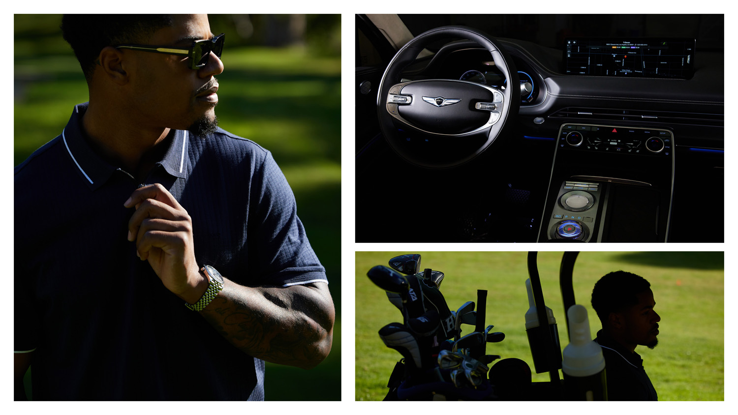 Sterling Shephard Golf Feature Genesis